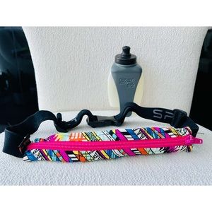 SPIbelt Running Belt and with Hydration Companion Bottle